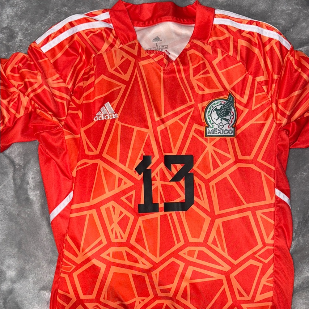 Adidas Mexico Red Soccer Jersey